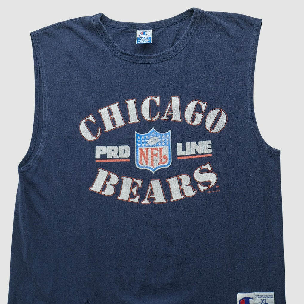 Chicago Bears Champion 90s Tank - Navy Vintage outlet