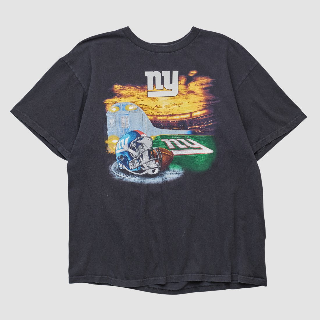 New York Giants NFL 2010s T-shirt - Black Vintage on sale