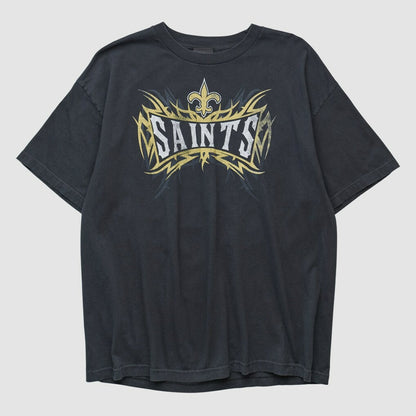 New Orleans Saints Reebok 2000s T-shirt - Black Vintage outlet