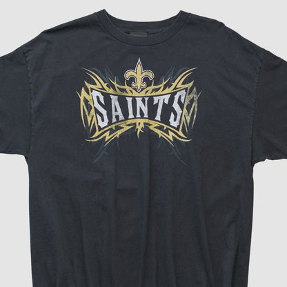 New Orleans Saints Reebok 2000s T-shirt - Black Vintage outlet