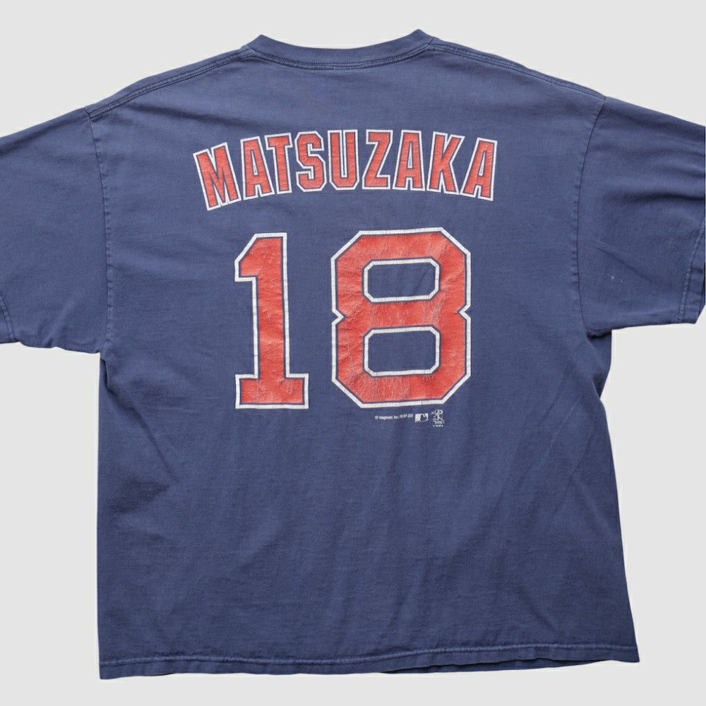 Boston Red Sox Delta 2000s T-shirt - Navy Vintage