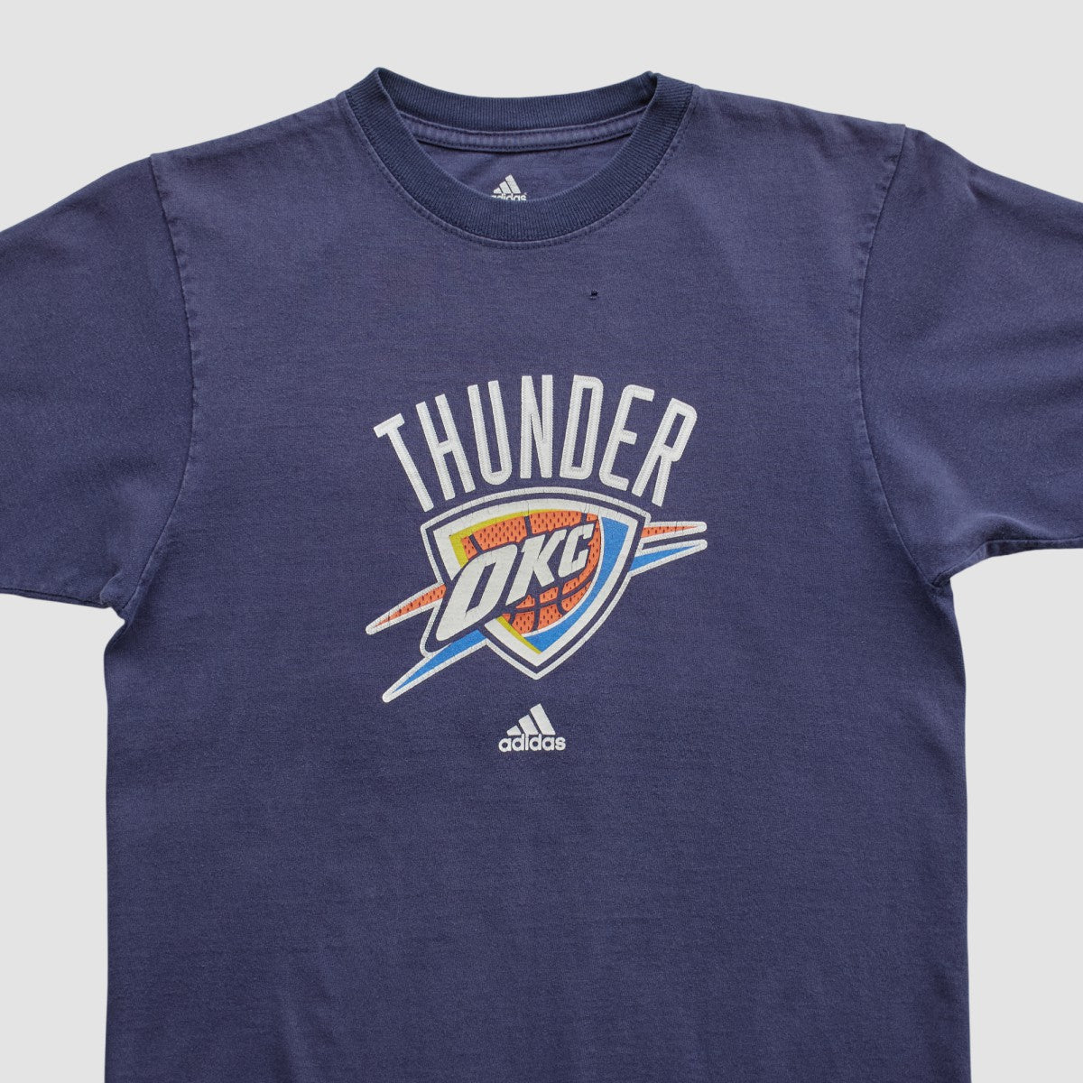 Oklahoma City Thunder 2010s T-shirt - Navy Vintage | Adidas on sale