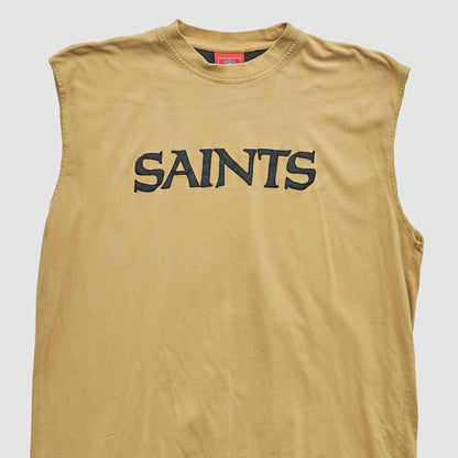 New Orleans Saints NFL 2000s Tank - Yellow Vintage cheap