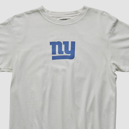 New York Giants Reebok 2000s T-shirt - White Vintage for sale