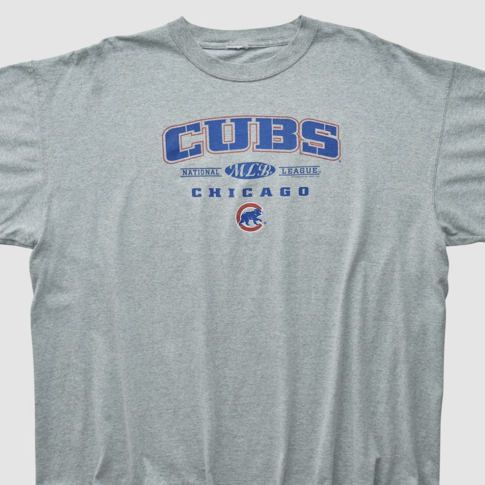 Chicago Cubs 2000s T-shirt - Heather Gray Vintage