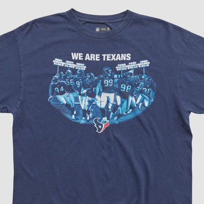 Houston Texans NFL 2010s T-shirt - Navy Vintage discount