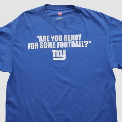 New York Giants NFL 2000s T-shirt - Blue Vintage sale