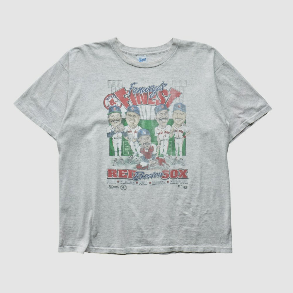 Boston Red Sox Salem Sportswear 90s T-shirt - Heather Gray Vintage