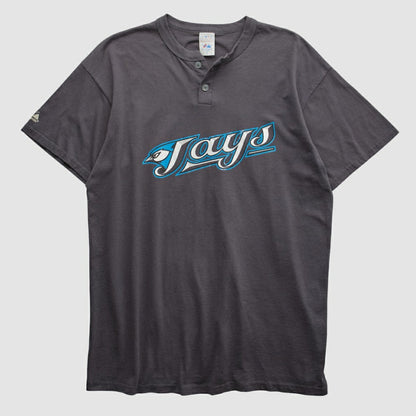 Toronto Blue Jays Majestic 2000s T-shirt - Black Vintage