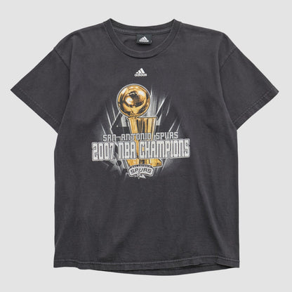 San Antonio Spurs 2007 T-shirt - Black Vintage | Adidas discount