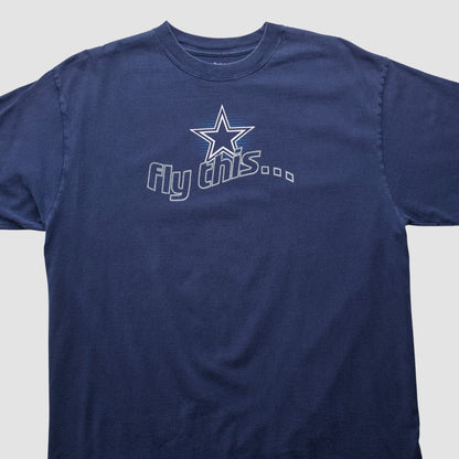 Dallas Cowboys Reebok 2000s T-shirt - Navy Vintage cheap