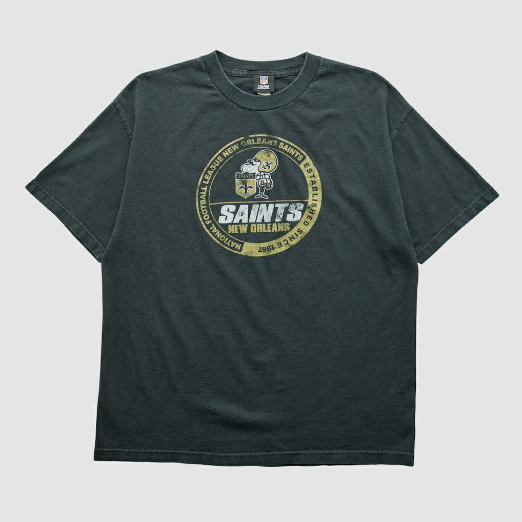 New Orleans Saints NFL 2010s T-shirt - Black Vintage outlet