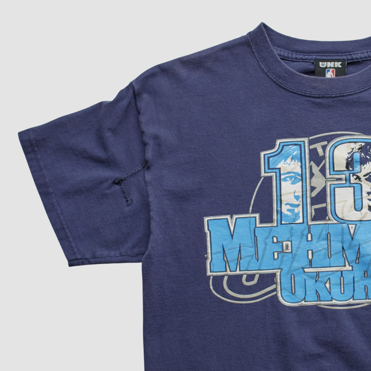 Mehmet Okur UNK 2000s T-shirt - Navy Vintage | Vintage discount
