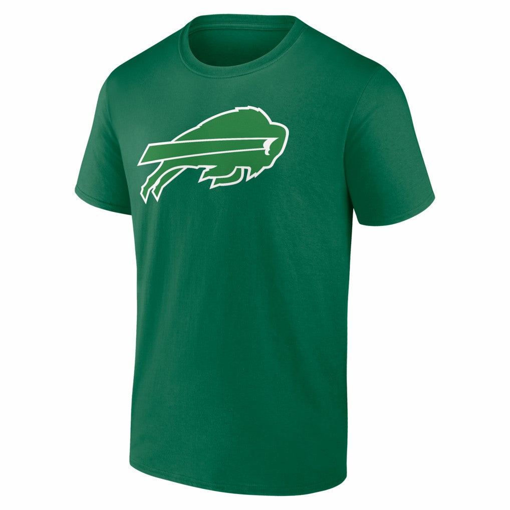 Josh Allen Buffalo Bills St. Patrick's Day Icon Name & Number T-Shirt - Green on sale