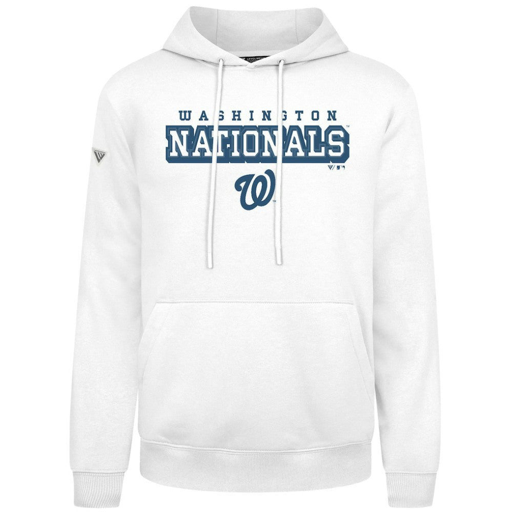 Washington Nationals Levelwear Podium Hoodie - White
