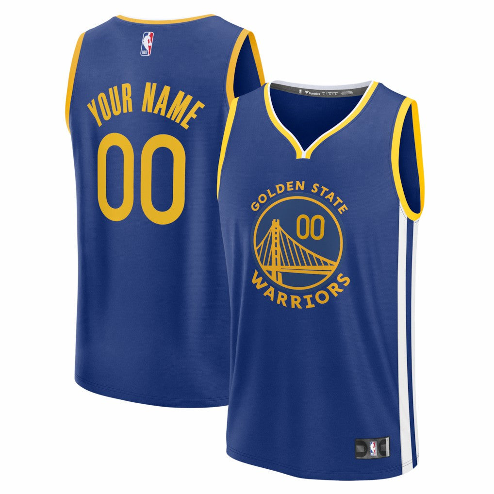 Golden State Warriors Fast Break Custom Jersey sale - Icon Editi- Royal | Fanatics sale
