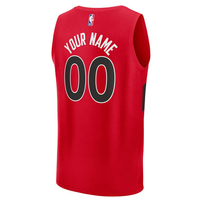 Toronto Raptors Fast Break Custom Jersey - Icon Edition - Red | Fanatics sale
