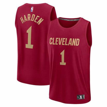 James Harden Cleveland Cavaliers Fast Break Replica Jersey sale - Icon Editi- Wine | Fanatics discount