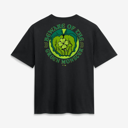 Boston Red Sox Women's Beware of the Green Monster T-Shirt - Black