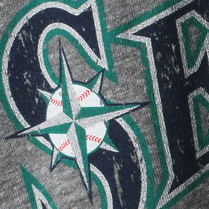 Hisashi Iwakuma Seattle Mariners Majestic Threads Premium Tri-Blend Name & Number T-Shirt - Gray