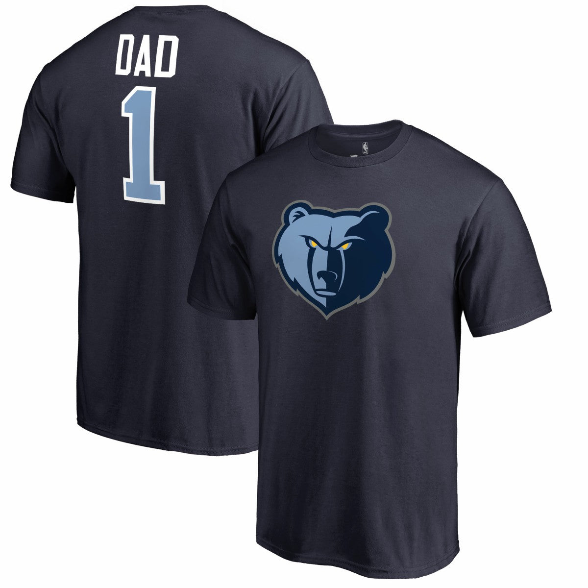 Memphis Grizzlies #1 Dad T-Shirt - Navy online