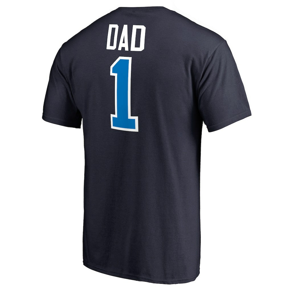 Oklahoma City Thunder #1 Dad T-Shirt - Navy outlet