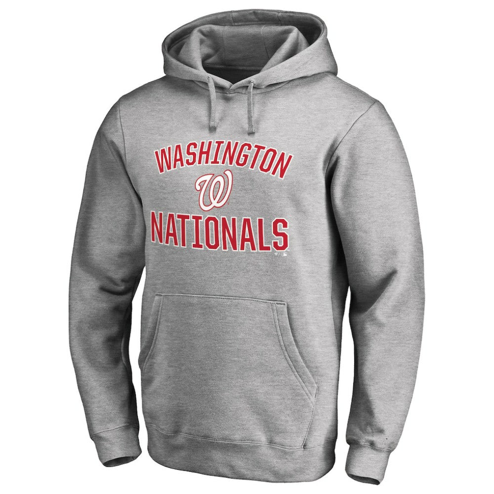 Washington Nationals Victory Arch Pullover Hoodie - Ash