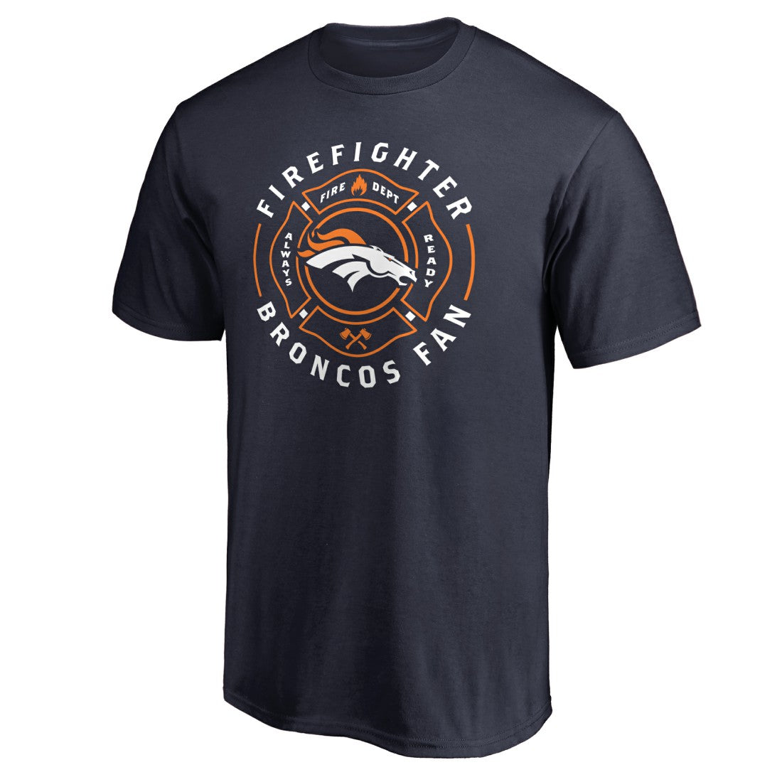 Denver Broncos Firefighter T-Shirt - Navy online