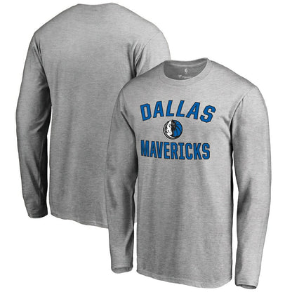 Dallas Mavericks Victory Arch Long Sleeve T-Shirt sale - Ash shop