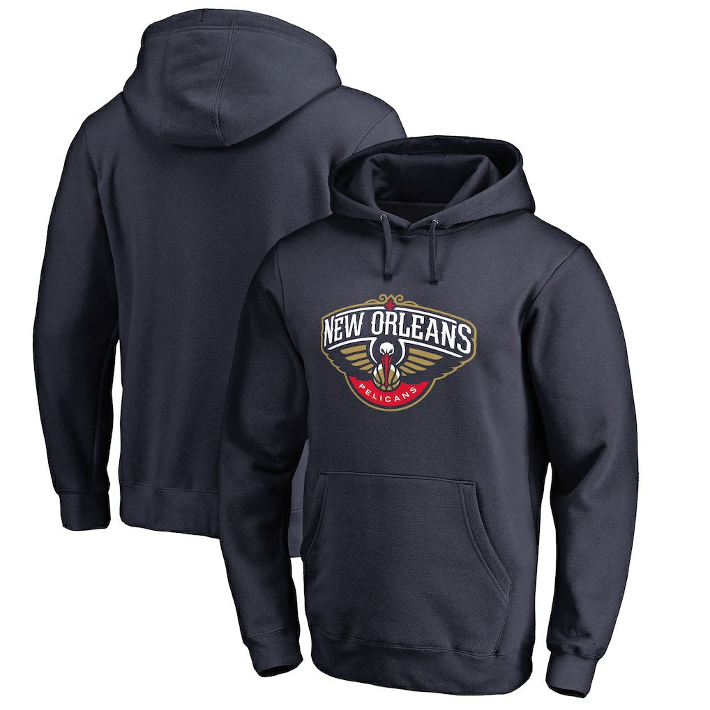 New Orleans Pelicans Primary Logo Pullover Hoodie - Navy for sale