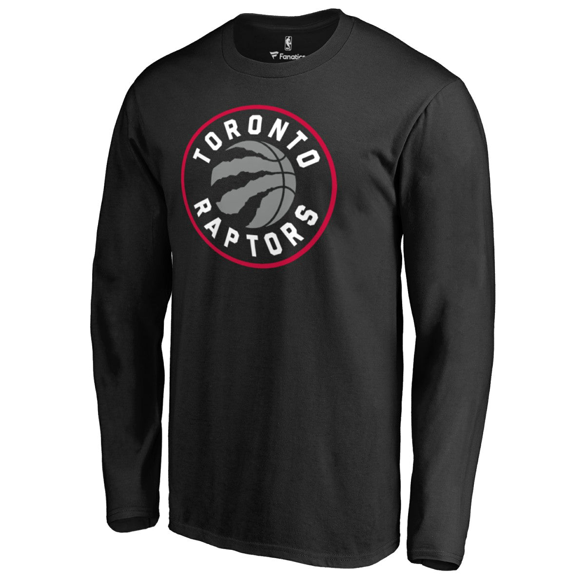 Toronto Raptors Primary Logo Long Sleeve T-Shirt - Black for sale