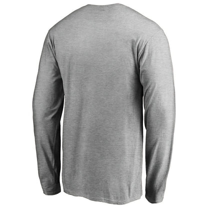 Detroit Pistons Primary Logo Long Sleeve T-Shirt sale - Heather Gray shop