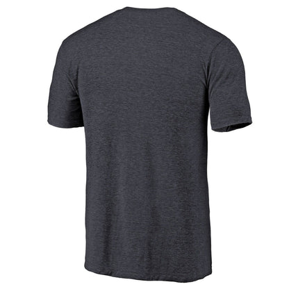 Washington Wizards Distressed Team Logo Tri-Blend T-Shirt - Heather Navy outlet