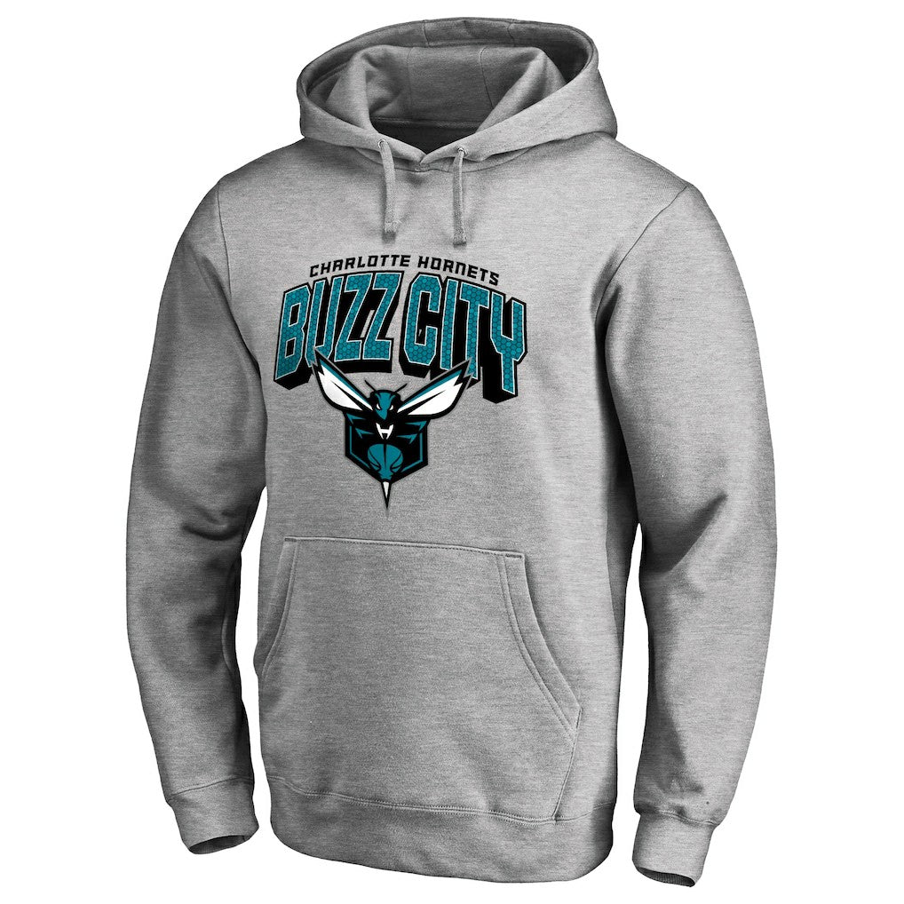 Charlotte Hornets Hometown Collection Pullover Hoodie - Heather Gray discount