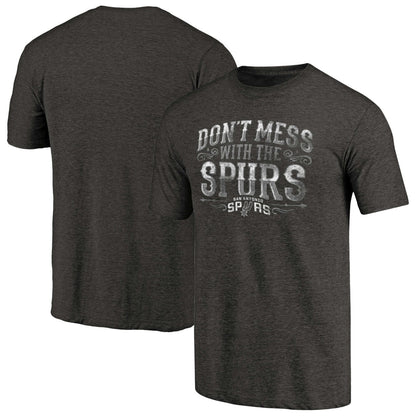 San Antonio Spurs Hometown Collection Step Back Tri-Blend T-Shirt - Black sale