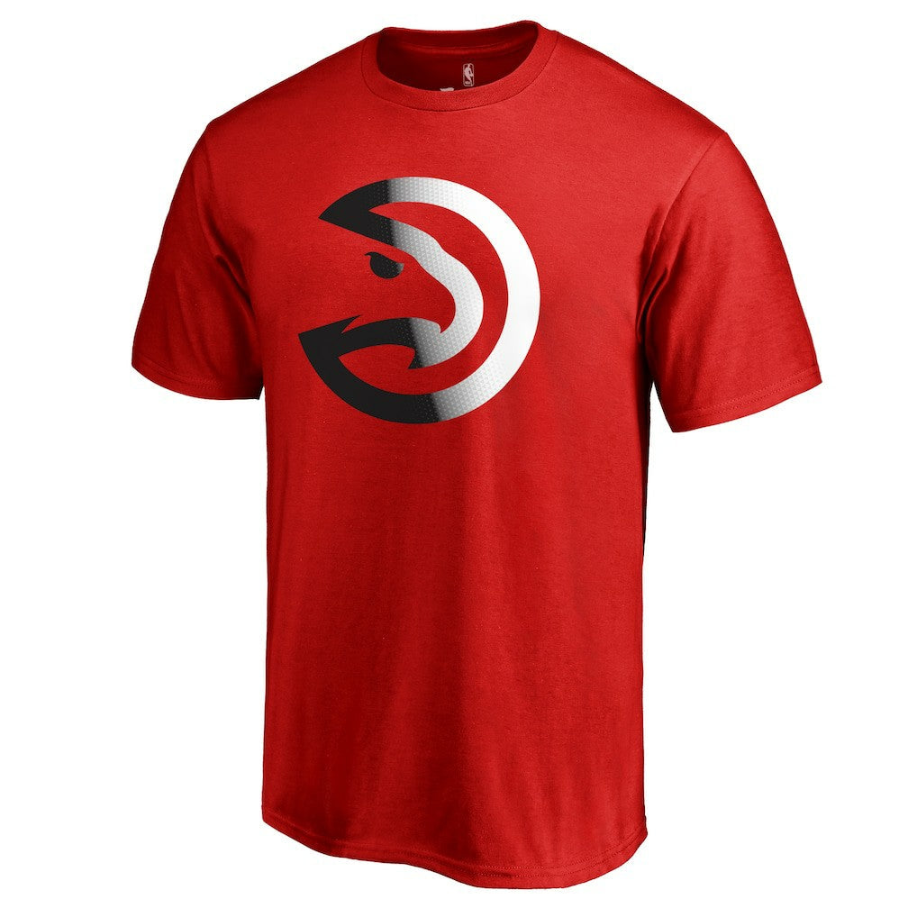 Atlanta Hawks Gradient Logo T-Shirt - Red outlet