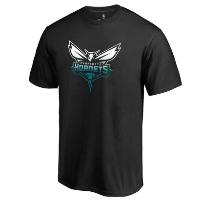 Charlotte Hornets Gradient Logo T-Shirt - Black for sale