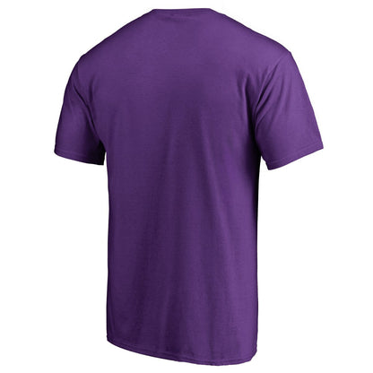 Los Angeles Lakers Gradient Logo T-Shirt - Purple outlet