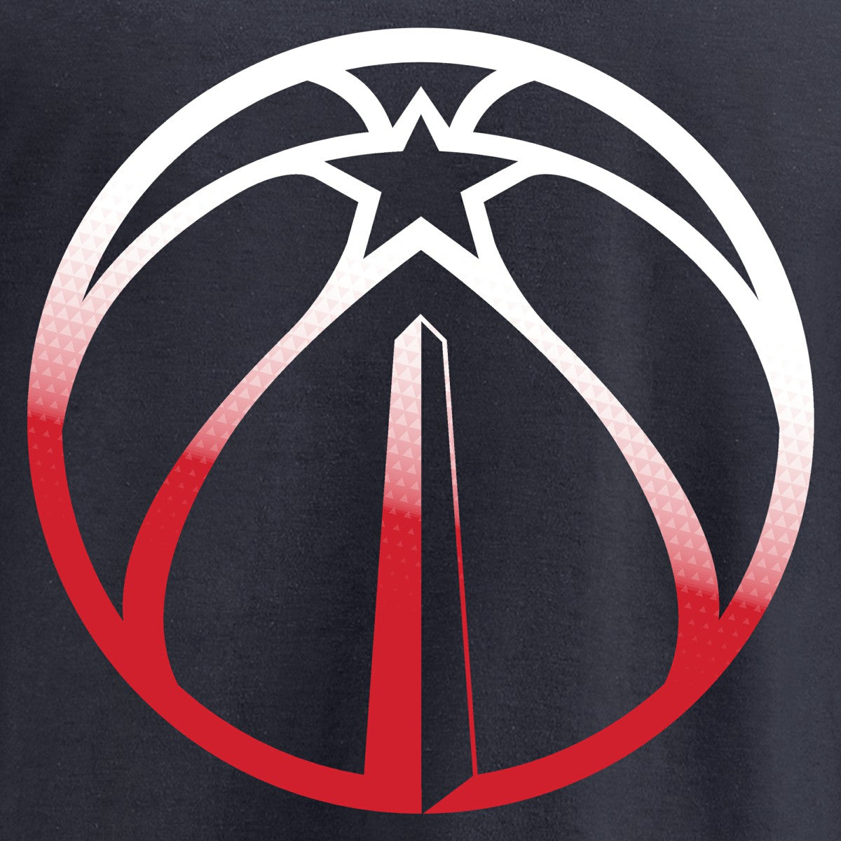 Washington Wizards Gradient Logo T-Shirt - Navy shop