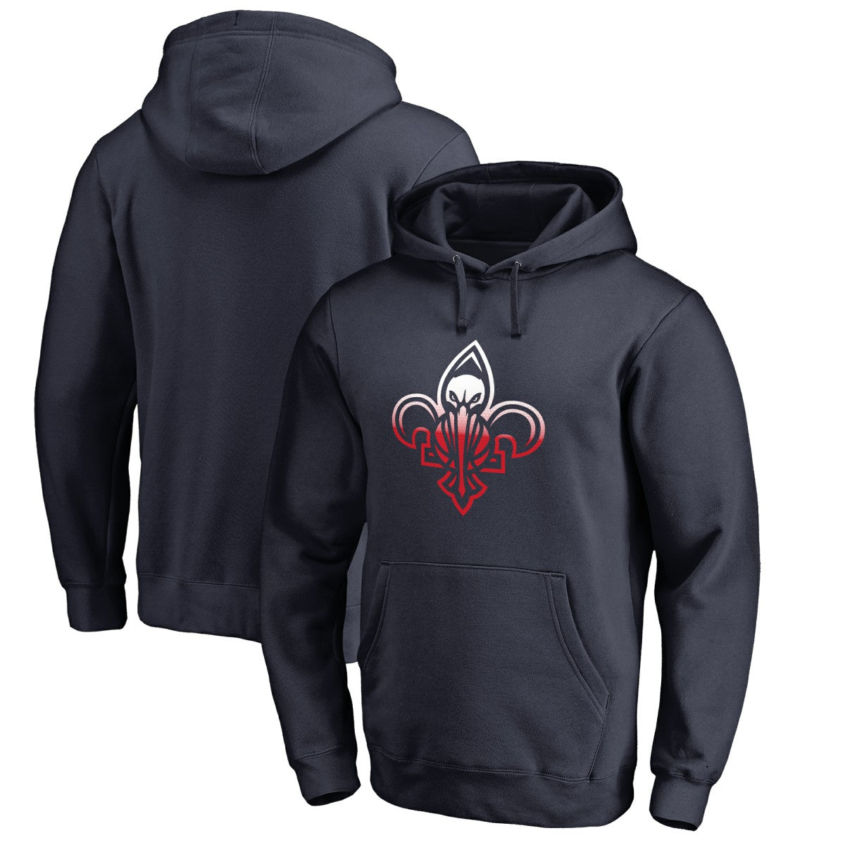 New Orleans Pelicans Gradient Logo Pullover Hoodie - Navy cheap