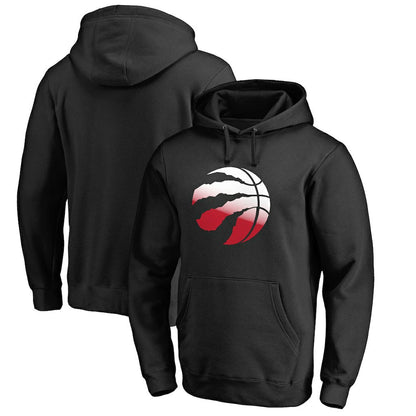 Toronto Raptors Gradient Logo Pullover Hoodie - Black cheap