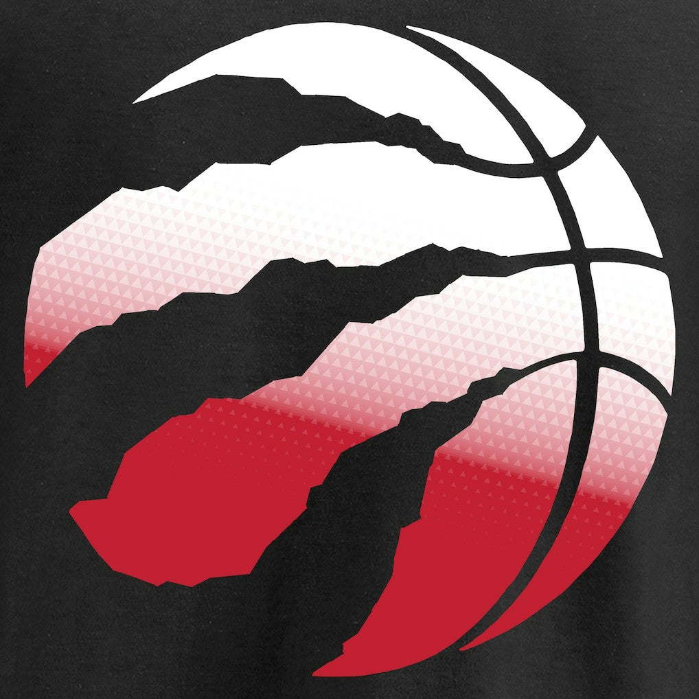 Toronto Raptors Gradient Logo Pullover Hoodie - Black cheap