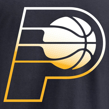Indiana Pacers Gradient Logo Long Sleeve T-Shirt - Navy outlet