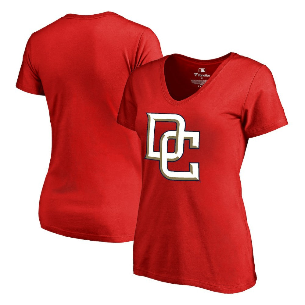 Washington Nationals Women's Cooperstown Collection Forbes T-Shirt - Red