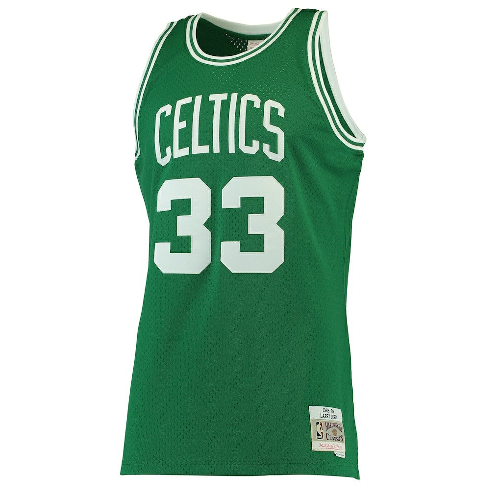 Larry Bird Boston Celtics Hardwood Classics Swingman Jersey - Kelly Green | Mitchell & Ness outlet