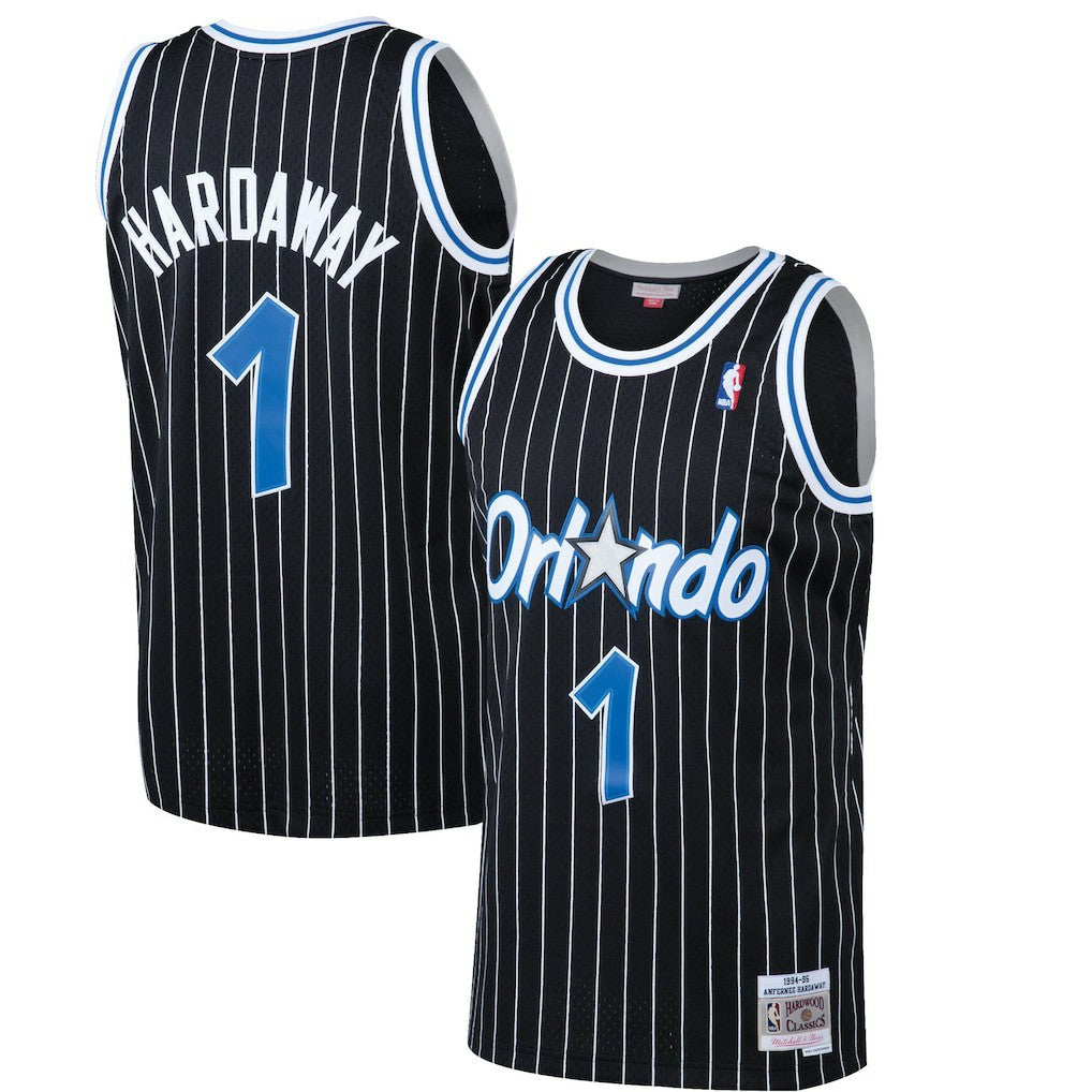 Penny Hardaway Orlando Magic Hardwood Classics Swingman Jersey sale - Black | Mitchell & Ness on sale