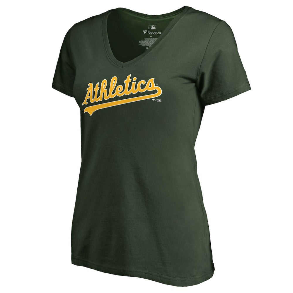 Athletics Women's Team Wordmark T-Shirt - Green