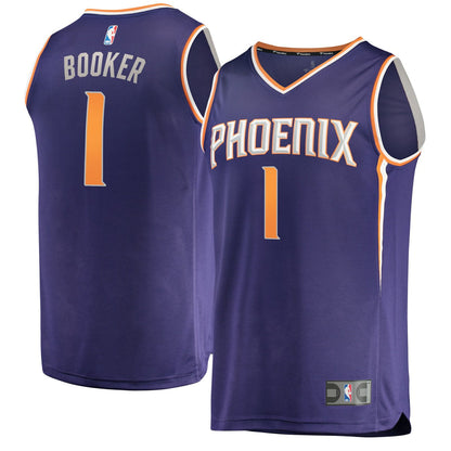 Devin Booker Phoenix Suns Fast Break Replica Jersey Purple - Icon Edition | Fanatics online