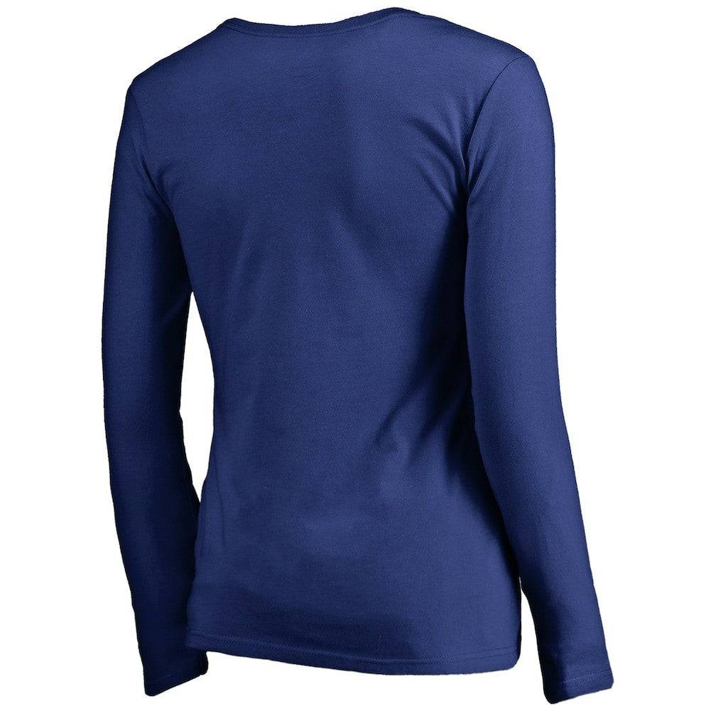 Buffalo Bills Women's Primary Logo V-Neck Long-Sleeve T-Shirt - Royal outlet