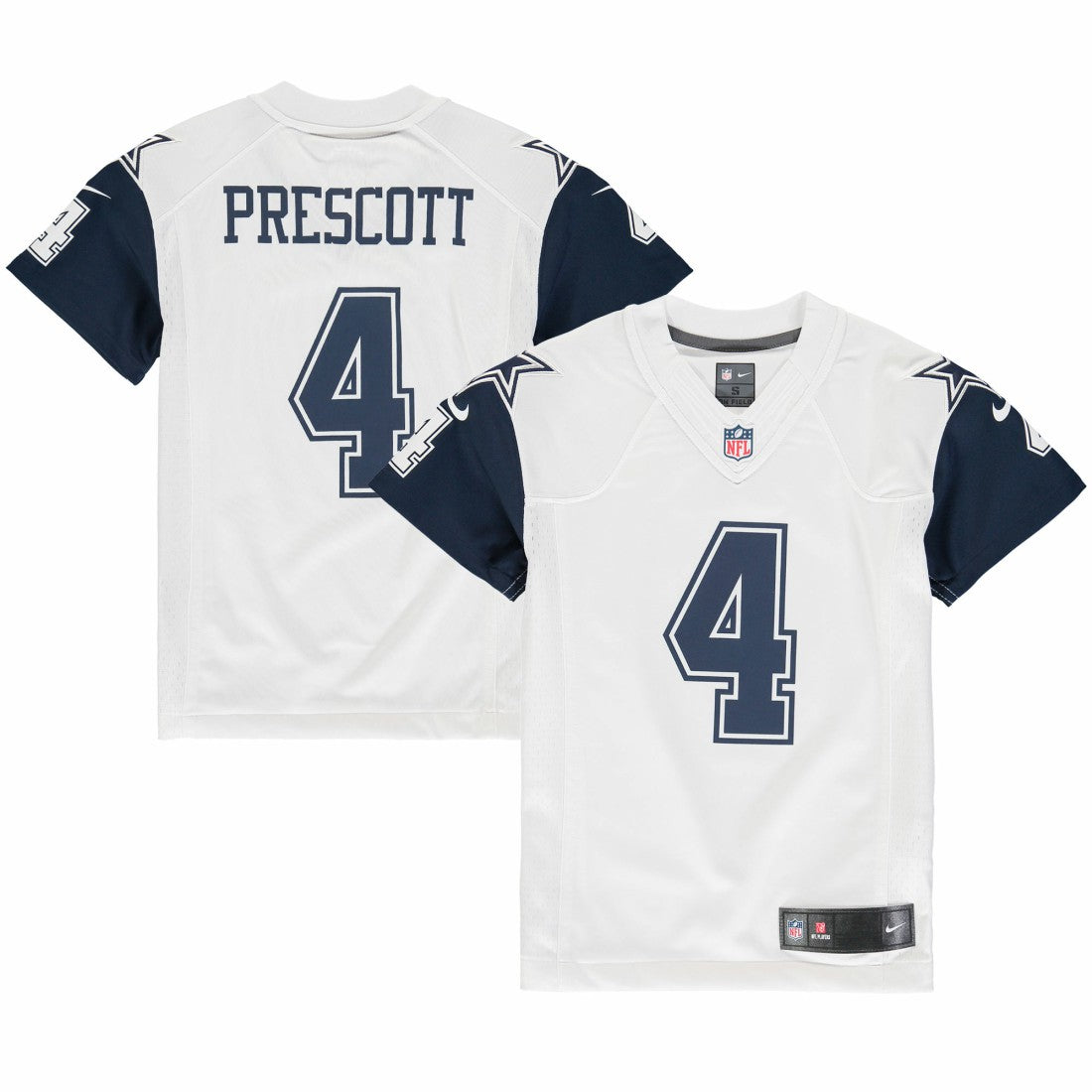 Dak Prescott Dallas Cowboys Youth Color Rush Game Jersey - White | Nike on sale